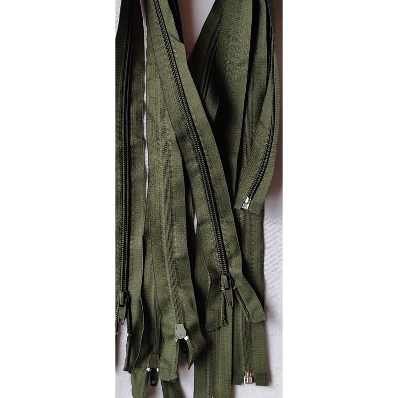 Блискавка спіральна Т-5 .80 см 327 хакі