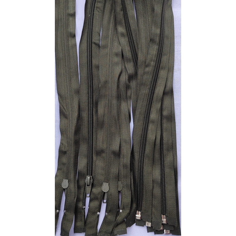 Блискавка спіральна Т-5 .80 см 080 хакі