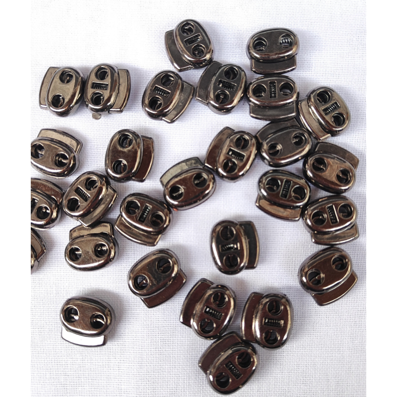 Фіксатор для шнура темний нікель 500 шт