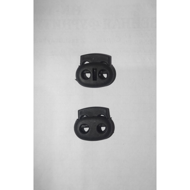 Фіксатор для шнура чорний 500 шт