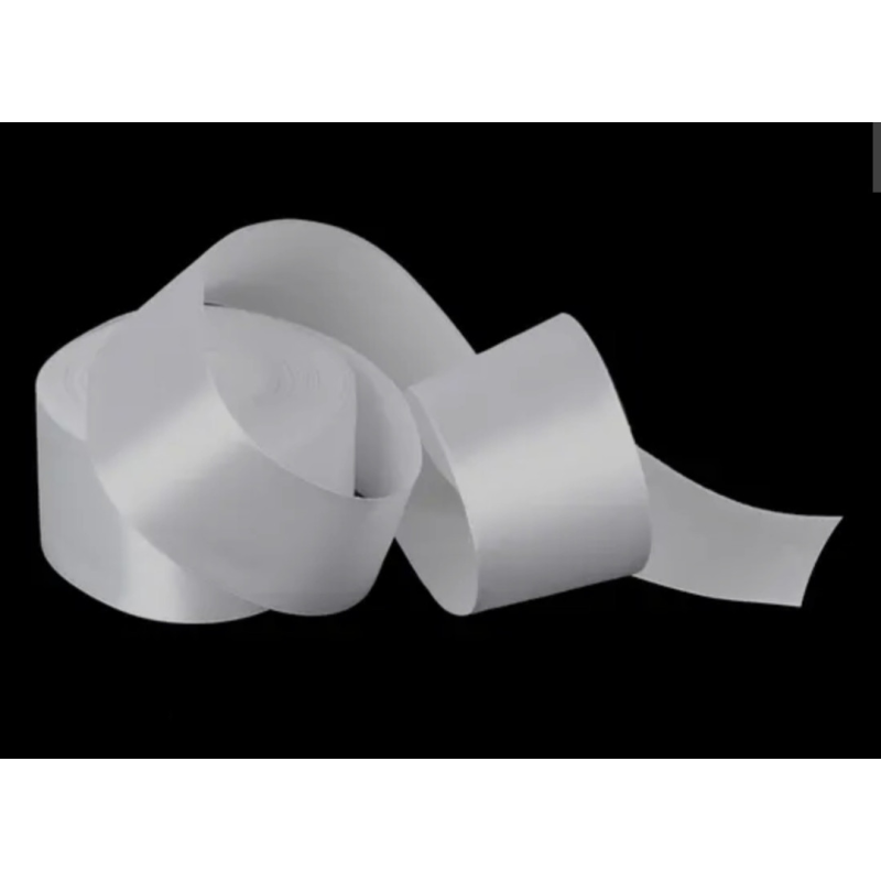 Стрічка атласна 6 мм біла