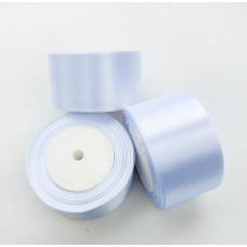 Атласна стрічка 2.5 см 33м. біла