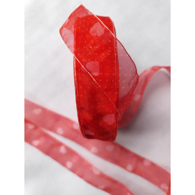 Стрічка органза 25 мм