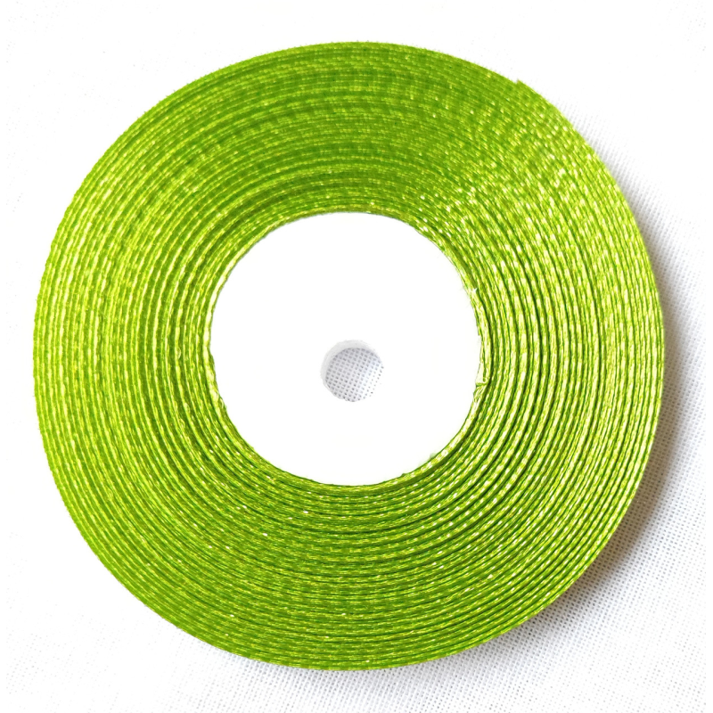 Стрічка атласна 6 мм 33м