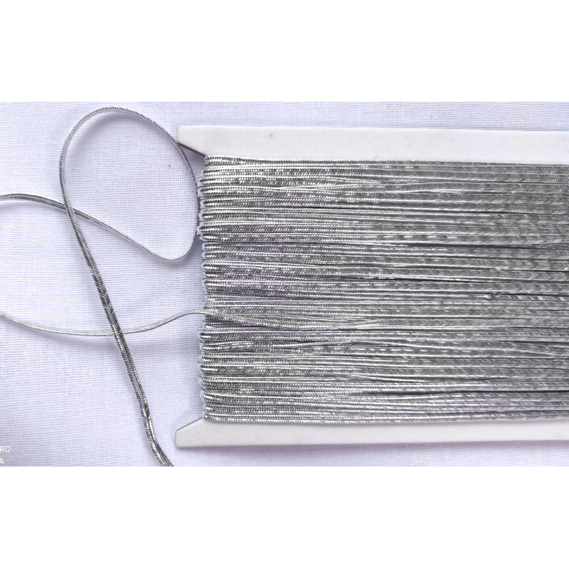 Атласний шнур плоский 50 м