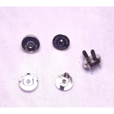 Магніт 14 мм сумочний  нікель