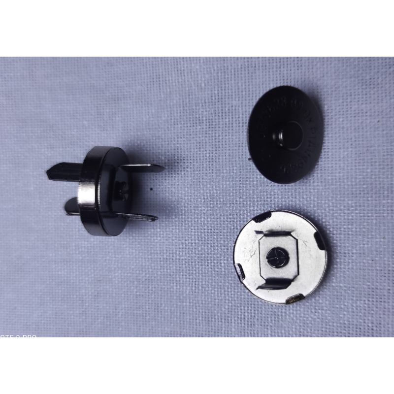 Магніт 18 мм сумочний темний нікель