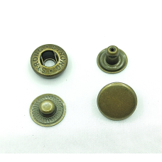 Кнопка альфа 15 мм антік