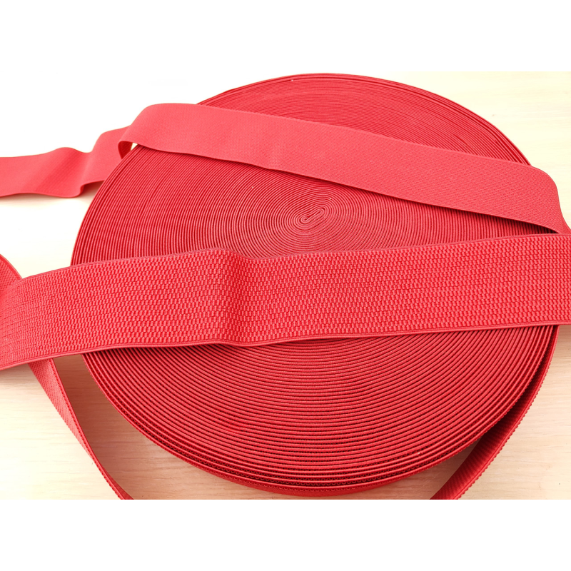 Резинка поясна  6 см моркв“яний