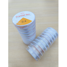 Нитка резинка силіконова прозора 0.4мм
