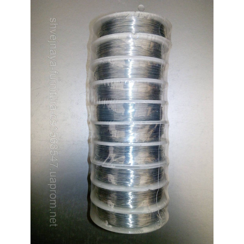 Дріт для бісеру срібло 0.3 мм