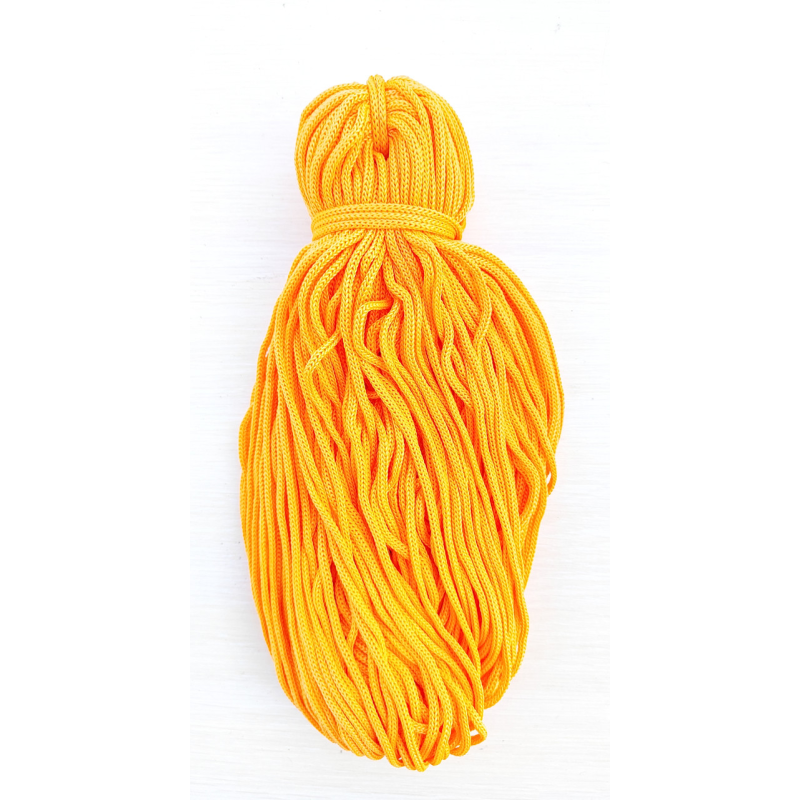 Шнур 4 мм для одягу помаранчевий