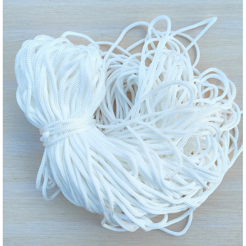 Шнур 5 мм білий