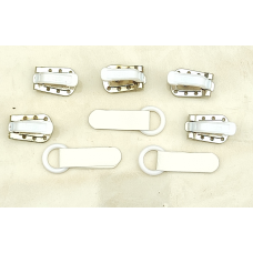 Шубний гачок NOBLE білі