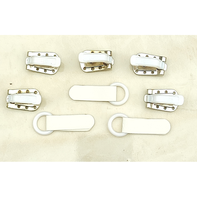 Шубний гачок NOBLE білі