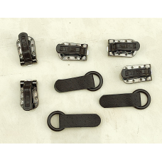 Шубний гачок NOBLE темно коричневий