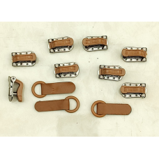 Шубний гачок NOBLE темно бежевий