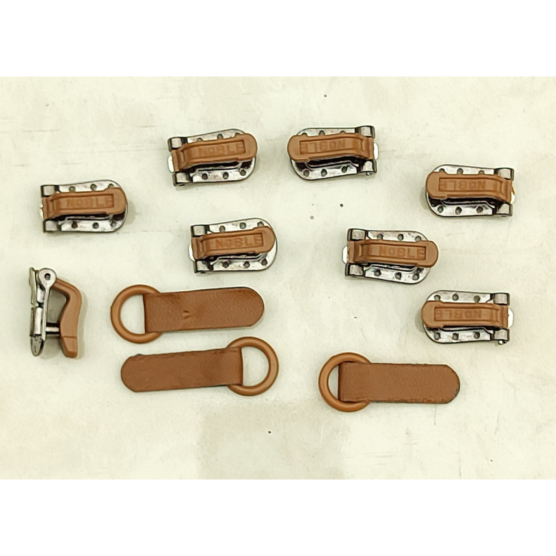 Шубний гачок NOBLE темно бежевий