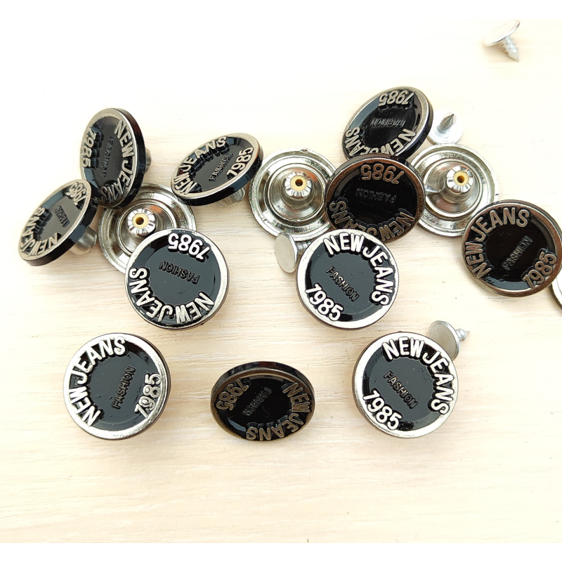 Гудзик  джинсовий нержавійка 20 мм