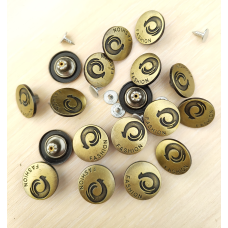 Гудзик  джинсовий нержавійка 20 мм