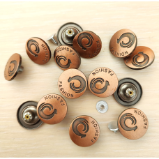 Гудзик  джинсовий нержавійка 20 мм