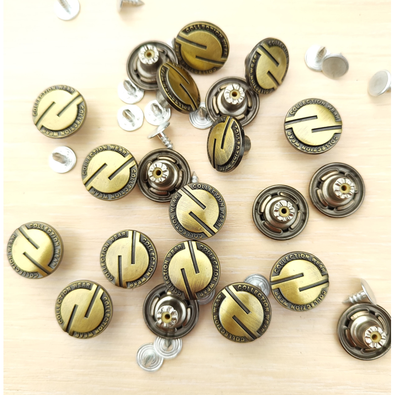 Гудзик  джинсовий нержавійка 17 мм