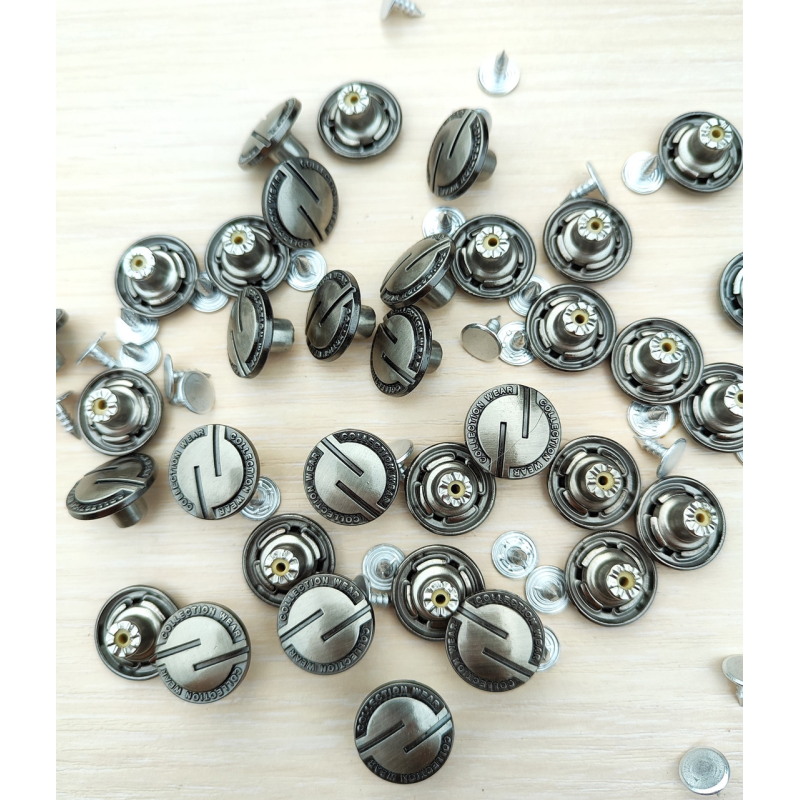 Гудзик  джинсовий нержавійка 17 мм