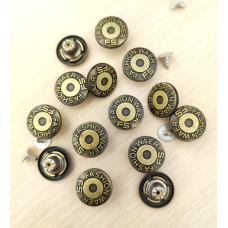 Гудзик  джинсовий нержавійка 17 мм