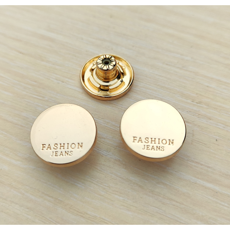 Гудзик  джинсовий нержавійка 17 мм