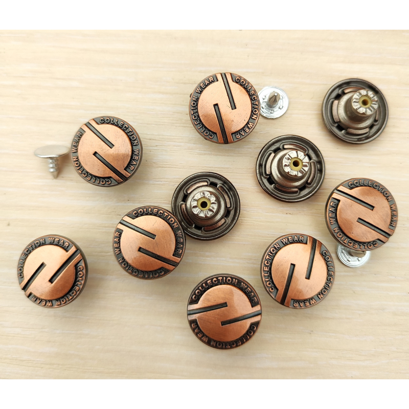 Гудзик  джинсовий нержавійка 17 мм