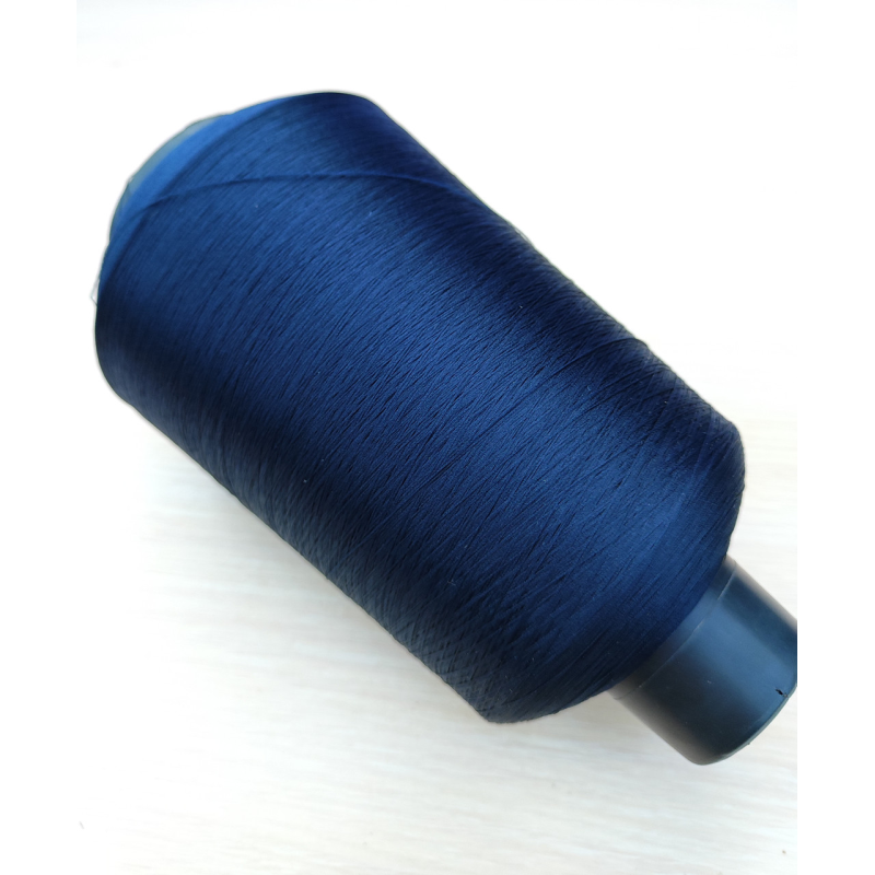 Нитка оверлок темно-синя