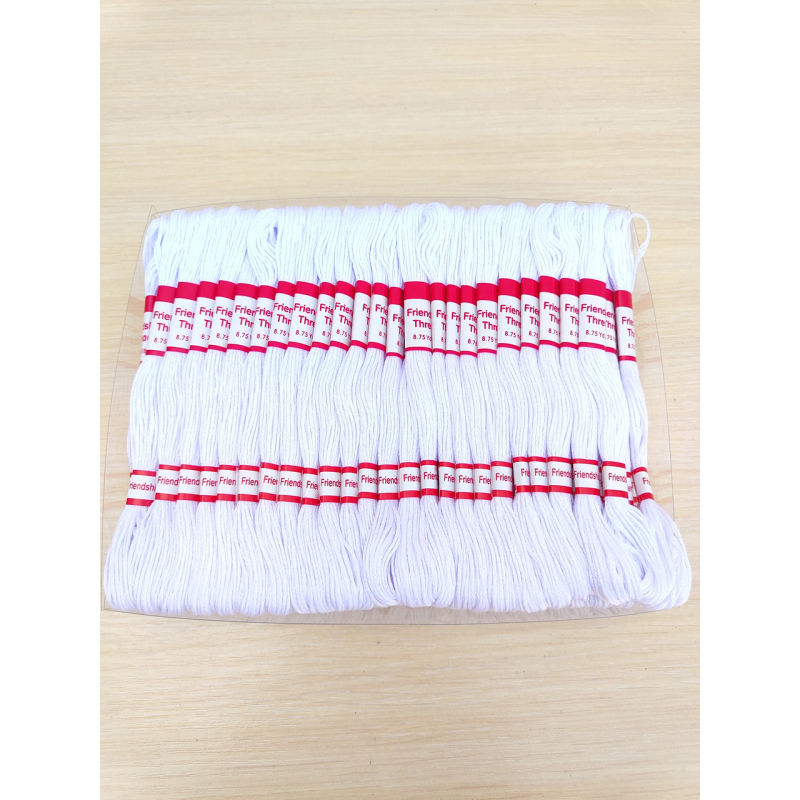 Нитка Муліне біла