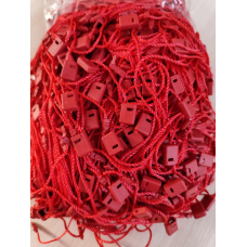 Пломба мотузка червона