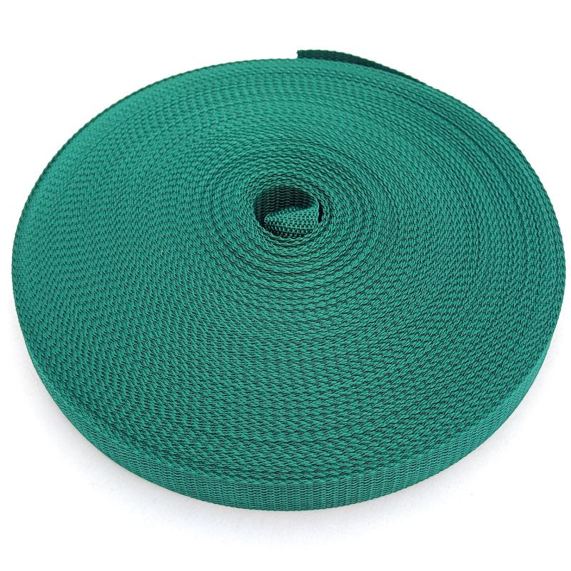 Тасьма сумкова 2.5 см зеленка