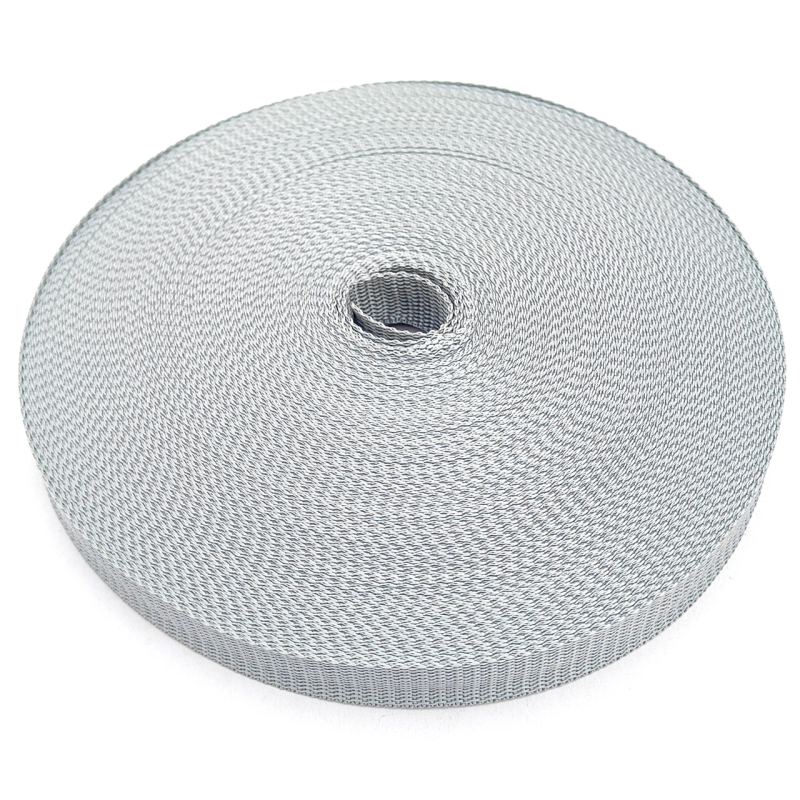 Тасьма сумкова 3см світло сіра