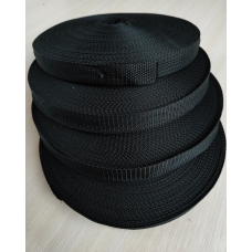 Тасьма сумкова 2.5 см чорна
