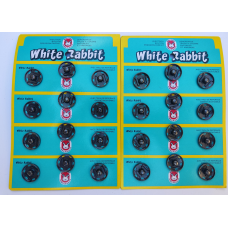 Кнопка пришивна 19 мм темний нікель