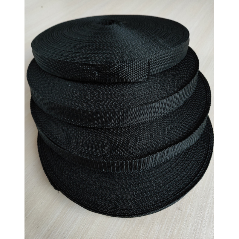 Тасьма сумкова 4 см чорна