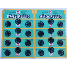 Кнопка пришивна 21 мм чорна