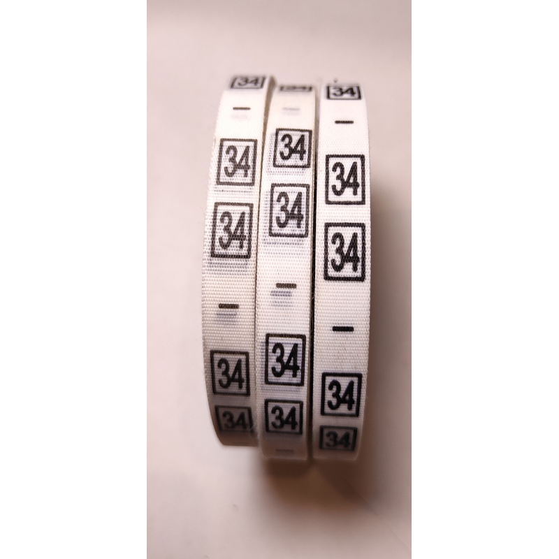 Розмірник для виробництва одягу 34