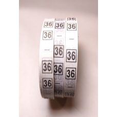 Розмірник для виробництва одягу 36