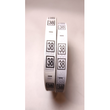 Розмірник для виробництва одягу 38