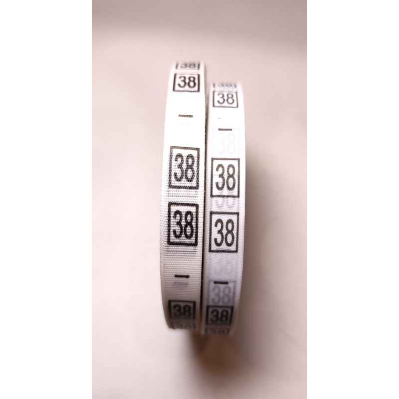 Розмірник для виробництва одягу 38