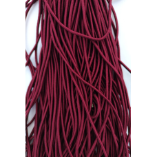 Гумка крапелюшна 2.5 мм кольorова бордова