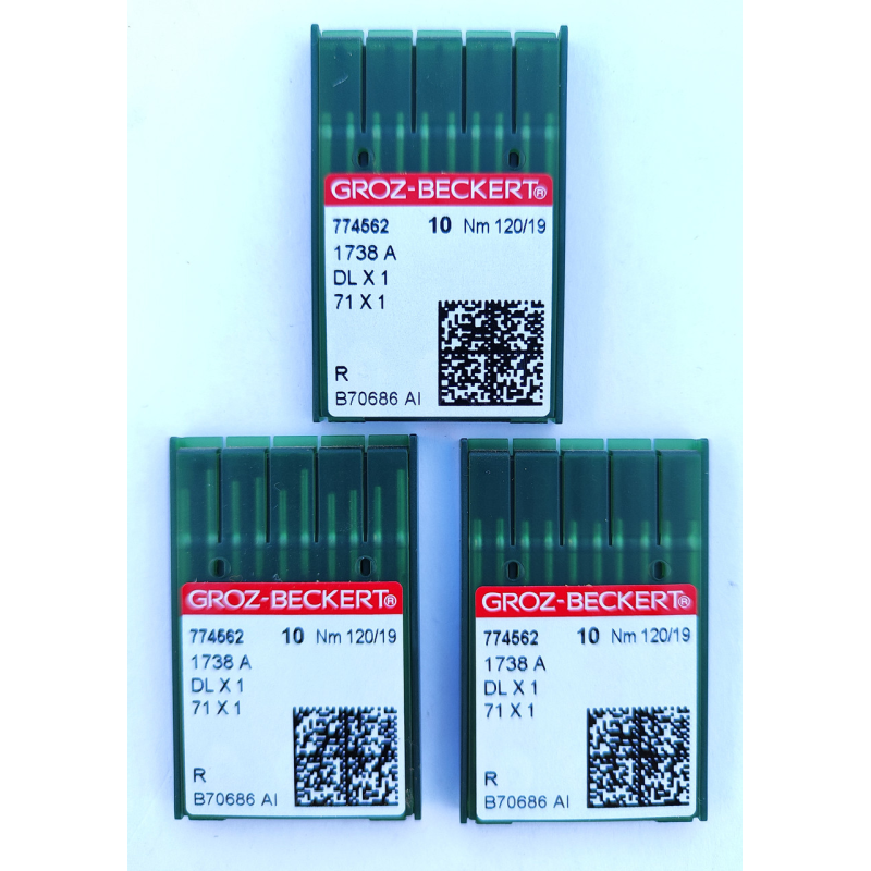 Голки для промислових швейних машин DB 120