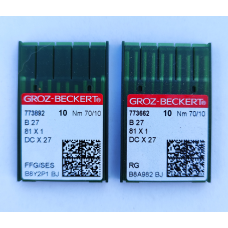 Голки для оверлока B27 70