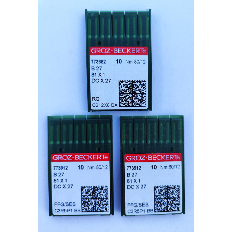 Голки для оверлока B27 80 Голки для оверлока B27 80