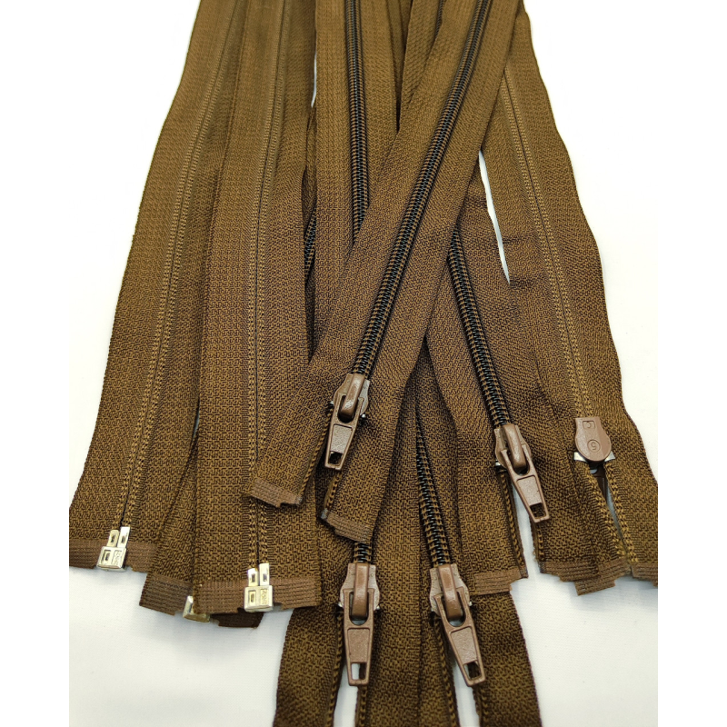 Блискавка спіральна Т-5 .80 см 300 коричнева