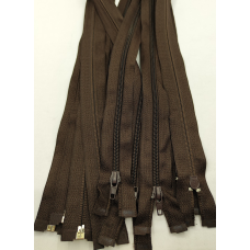 Блискавка спіральна Т-5 .80 см 304 темно-коричнева