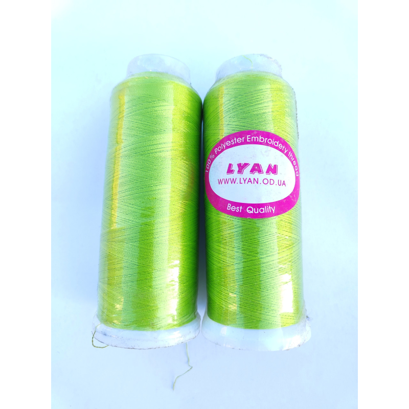 Нитка 120D/2 для машинної вишивки